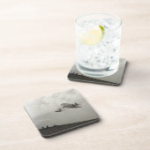 Broers van de Glider Test Vliegtuig Bier Onderzetter (Rechterzijde)