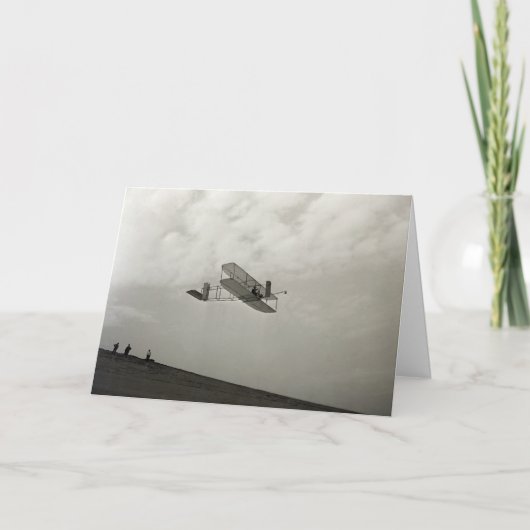 Broers van de Glider Test Vliegtuig Kaart (Voorkant)