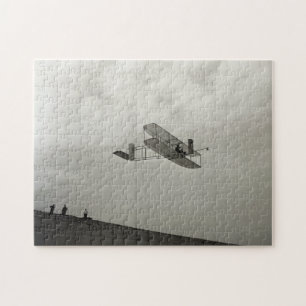Broers van de Glider Test Vliegtuig Legpuzzel