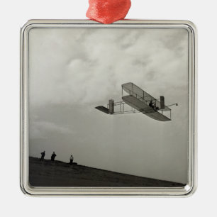Broers van de Glider Test Vliegtuig Metalen Ornament
