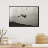 Broers van de Glider Test Vliegtuig Poster (Keuken)