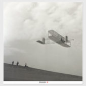 Broers van de Glider Test Vliegtuig Sticker (Vel)