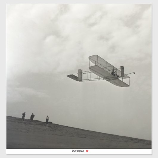 Broers van de Glider Test Vliegtuig Sticker (Vel)