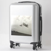 Broers van de Glider Test Vliegtuig Sticker (Koffer)