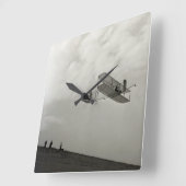 Broers van de Glider Test Vliegtuig Vierkante Klok (Hoek)