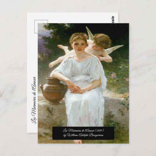 Broers van de liefde van Bouguereau Briefkaart (Voorkant / Achterkant)