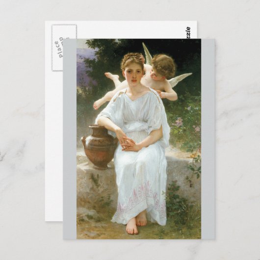 Broers van de liefde van Bouguereau Briefkaart (Voorkant / Achterkant)