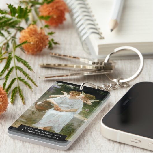 Broers van de liefde van Bouguereau Sleutelhanger (Voorkant Rechts)