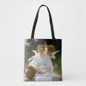 Broers van de liefde van Bouguereau Tote Bag (Voorkant)