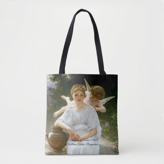 Broers van de liefde van Bouguereau Tote Bag (Voorkant)