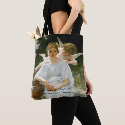 Broers van de liefde van Bouguereau Tote Bag (Dichtbij)