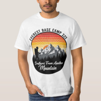 Broers van een andere berg Everest wandelen T-shirt