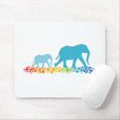 Broers van Elephant Walking Muismat (Met muis)