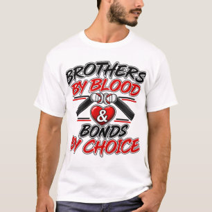 Broers Van Geboorte Banden Door Keuze Vuiststoot T-shirt
