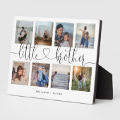 Broers van het kleine broerschrift Gift Photo Coll Fotoplaat (Zijkant)