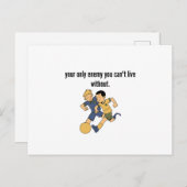 Broers van National Siblings Day Briefkaart (Voorkant / Achterkant)