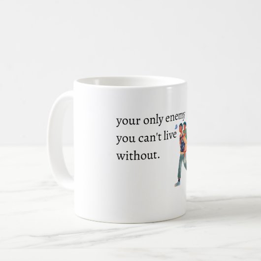 Broers van nationale broers en zussen koffiemok (Voorkant links)