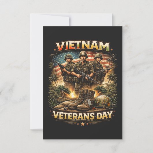 Broers van Vietnam Bedankkaart (Voorkant)