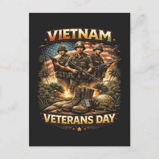 Broers van Vietnam Briefkaart (Voorkant)