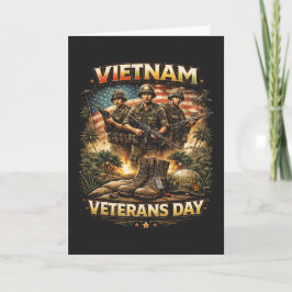 Broers van Vietnam Feestdagen Kaart