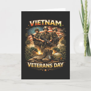 Broers van Vietnam Feestdagen Kaart