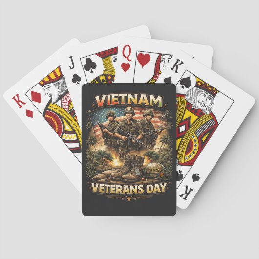 Broers van Vietnam Pokerkaarten (Achterkant)