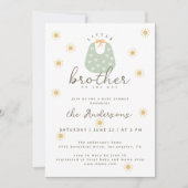 Broertje op weg naar Boho Sun Baby shower Kaart (Voorkant)