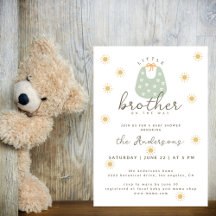 Broertje op weg naar Boho Sun Baby shower