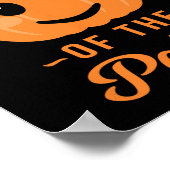 Broertje van de patch pompoen Halloween T SH Poster (Hoek)