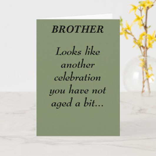 BROETHDAGSKAART KAART (Gele Bloem)