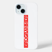 Brogrammer Stamp Case-Mate iPhone Case (Achterkant)