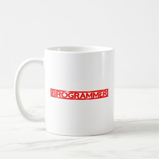 Brogrammer Stamp Koffiemok (Links)
