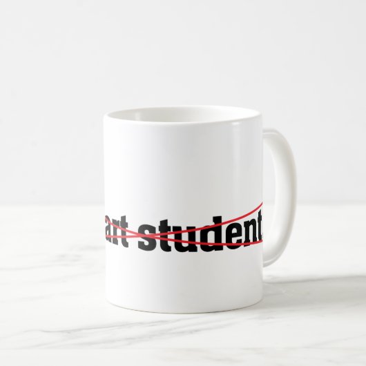 Broke Art Student Mok (Voorkant rechts)