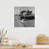 Broke, Baby Sick en Car Trouble Dorothea Lange Poster (Keuken)