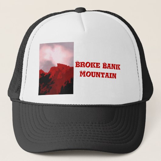 BROKE BANK MOUNTAIN TRUCKER PET (Voorkant)