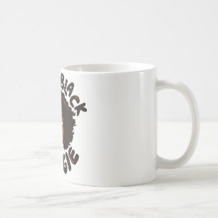 Broke Black Bougie White 11 oz Classic Mok