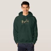 Broke, maar nog steeds winkelen - kersteditie hoodie (Voorkant volledig)