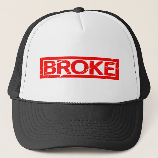Broke Stamp Trucker Pet (Voorkant)