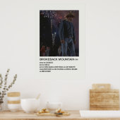 brokeback mountain 2005 poster (Keuken)