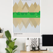 Brokeback Mountain film poster (Thuiskantoor)