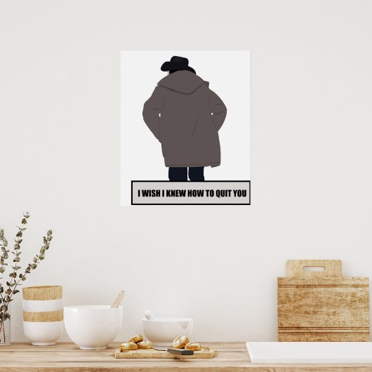 Brokeback Mountain Poster (Keuken)