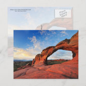 Broken Arch, Arches National Park, Utah Briefkaart (Voorkant / Achterkant)
