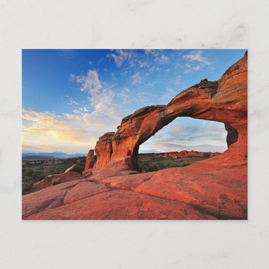 Broken Arch, Arches National Park, Utah Briefkaart (Voorkant)