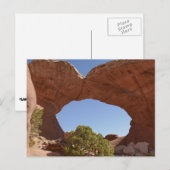 Broken Arch in het Arches National Park Briefkaart (Voorkant / Achterkant)