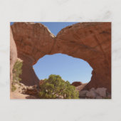 Broken Arch in het Arches National Park Briefkaart (Voorkant)