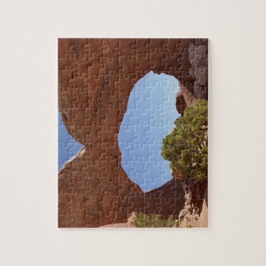 Broken Arch in het Arches National Park Legpuzzel (Verticaal)
