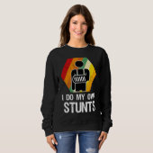 Broken Arm Hand Wrist Elbow Injury Get Well Soon Trui (Voorkant volledig)