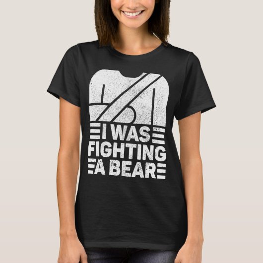 Broken Arm Hand Wrist Elleboogletsel T-shirt (Voorkant)