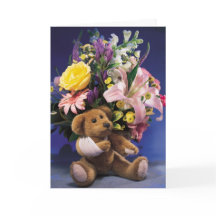 Broken Arm Teddy Bear Kaart
