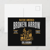 Broken Arrow Briefkaart (Voorkant / Achterkant)